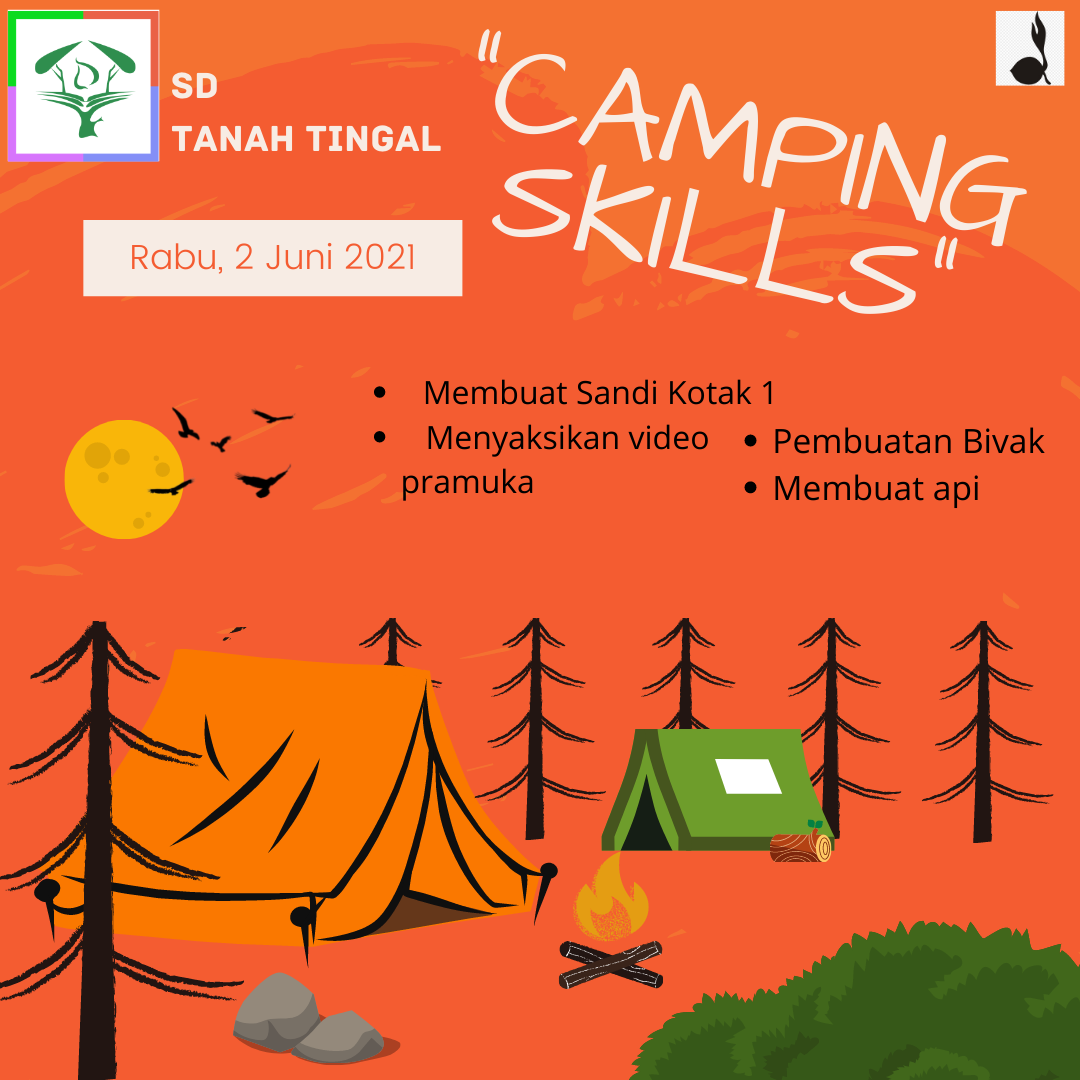 You are currently viewing Camping Skills Virtual SD Tanah Tingal