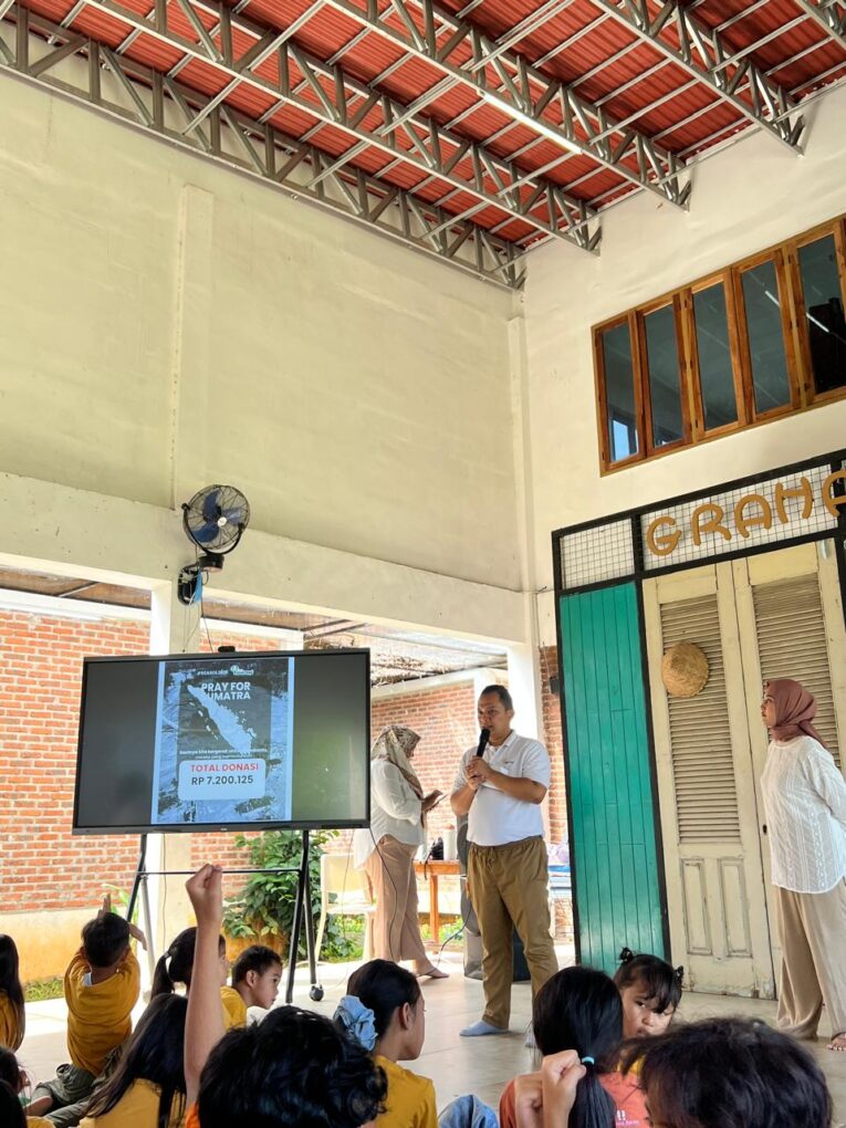 Read more about the article Pray for Sumatera: Donasi Sekolah Tanah Tingal Tersalurkan hingga Wilayah Terpencil