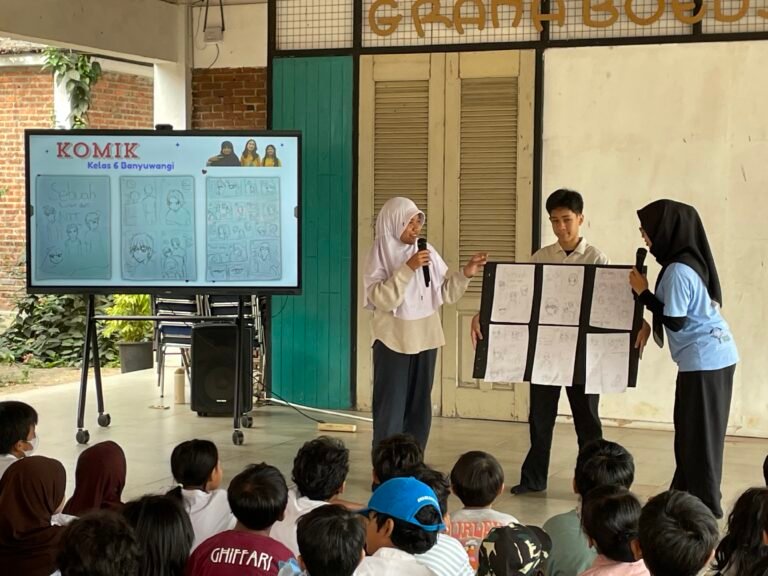 Read more about the article Dari Cerita Menjadi Aksi, Pejuang Bumi Sekolah Tanah Tingal Belajar Peduli Bencana